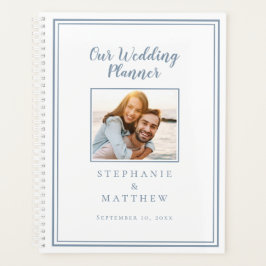 Couple Photo Chic Dusty Blue Notre Mariage