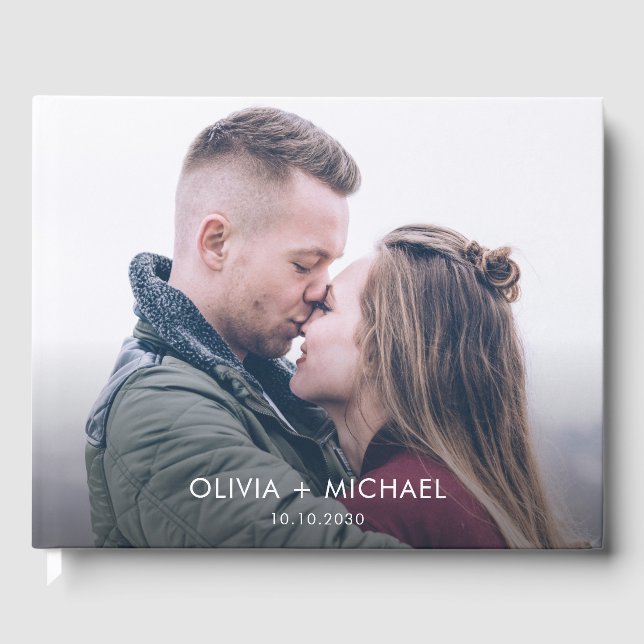 Couple Photo Keepsake Book Gästebuch (Vorderseite)