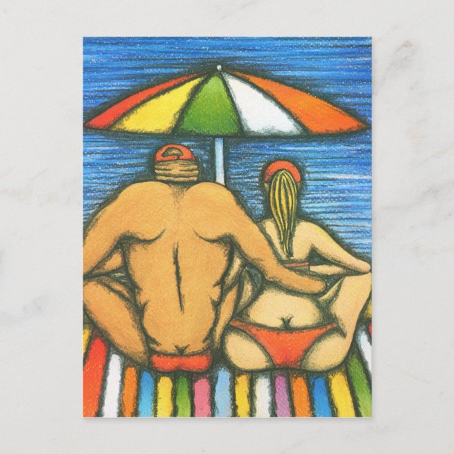 Couple Postkarte (Vorderseite)