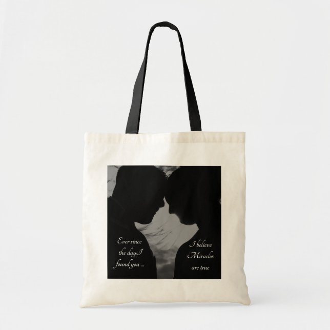 Couple romantique "You are a Miracle" Sac cadeau (Devant)