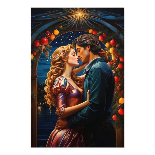 *~* Couple Sea Fantasy Romantische AP51 Ornatments Fotodruck (Vorne)