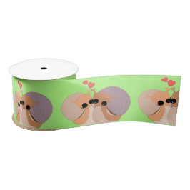 Couple Snail Ribbon - Anpassbar Satinband