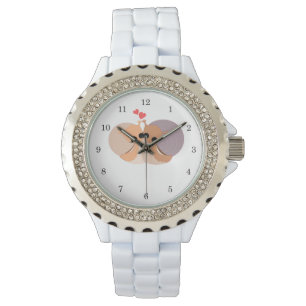 Couple Snail Watch Geschenk Armbanduhr