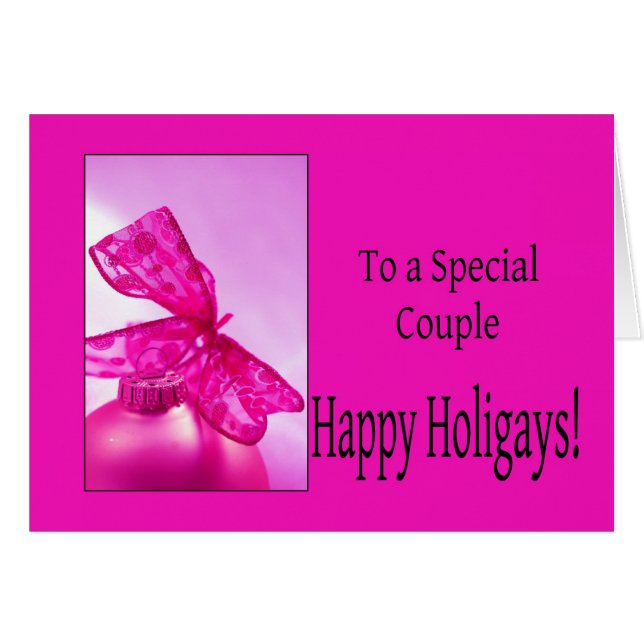 Couple spécial - Happy Holigays (Lesbian X-mas) (Devant horizontal)