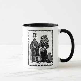 Couple squelette - Tasse