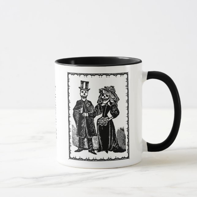 Couple squelette - Tasse (Droite)