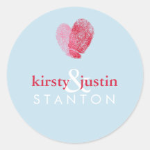 COUPLE STICKER SIEGEL niedliches HochzeitsFingerab