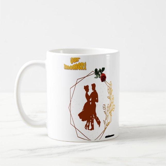 Couple Tancing Classic Design Kaffeetasse (Links)