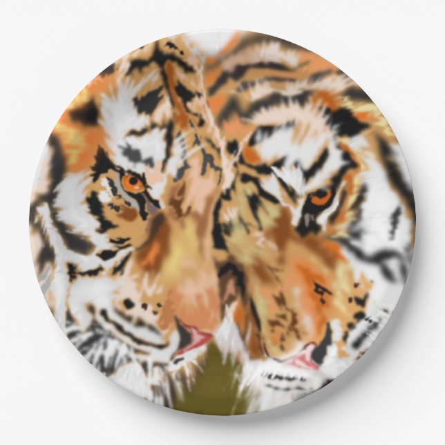 Couple Tiger Paper Teller (Vorderseite)