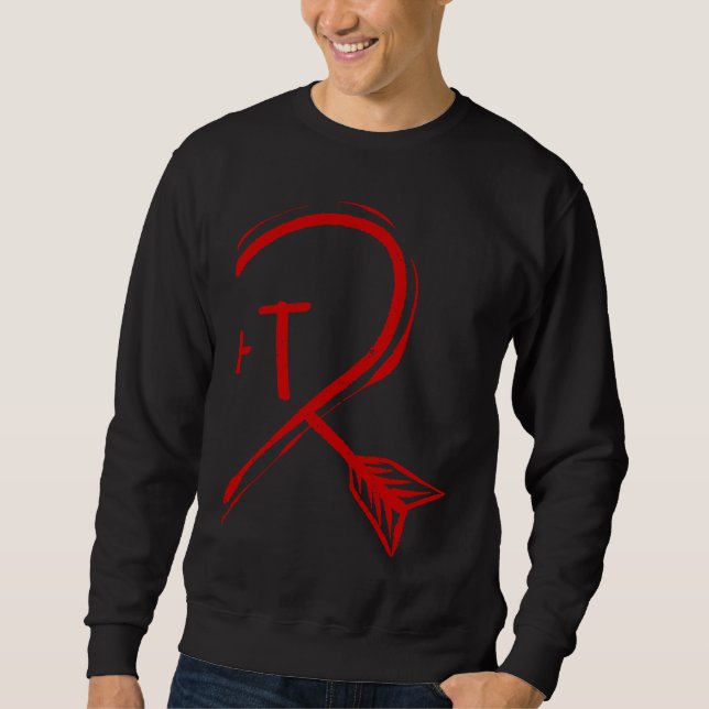 Couple Valentine Heart for Him T 2023 Happy Valent Sweatshirt (Vorderseite)