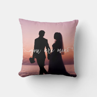 Couple Wedding Anniversary Custom Foto Keepake Kissen