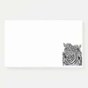 Couple Zebra Post it Notes Post-it Klebezettel