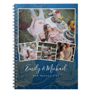 Couples BUCKET LIST Photo Collage Journal de marié