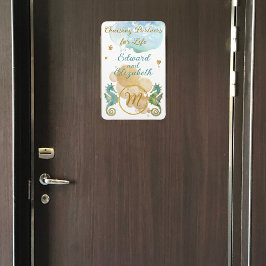 Couple's Cruising Partners for Life Seepferds Magnet