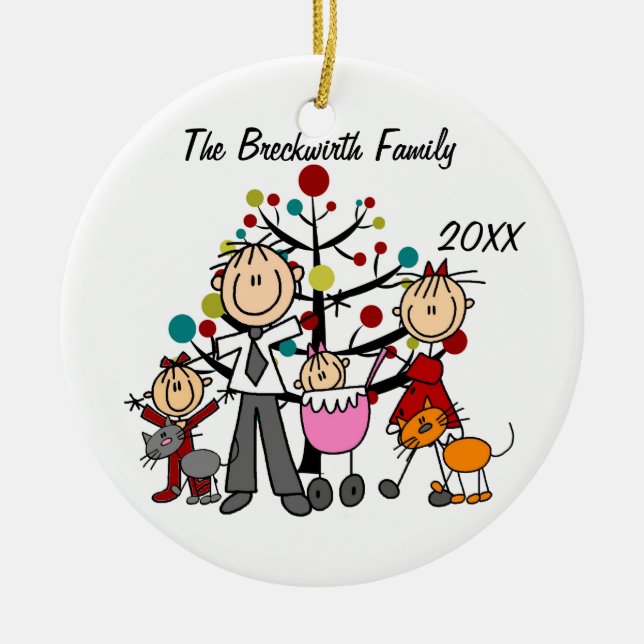 Couples, deux filles, ornement de vacances de deux (Devant)