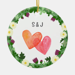 Couple's First Christmas Together - ein neues Gesc Keramik Ornament