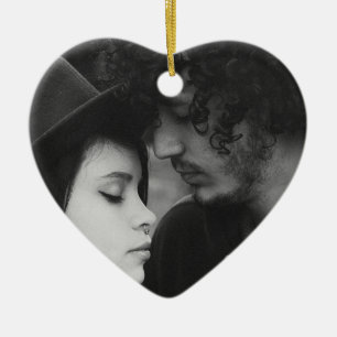 Couple's Foto Weihnachten Foto Ornament Keepake