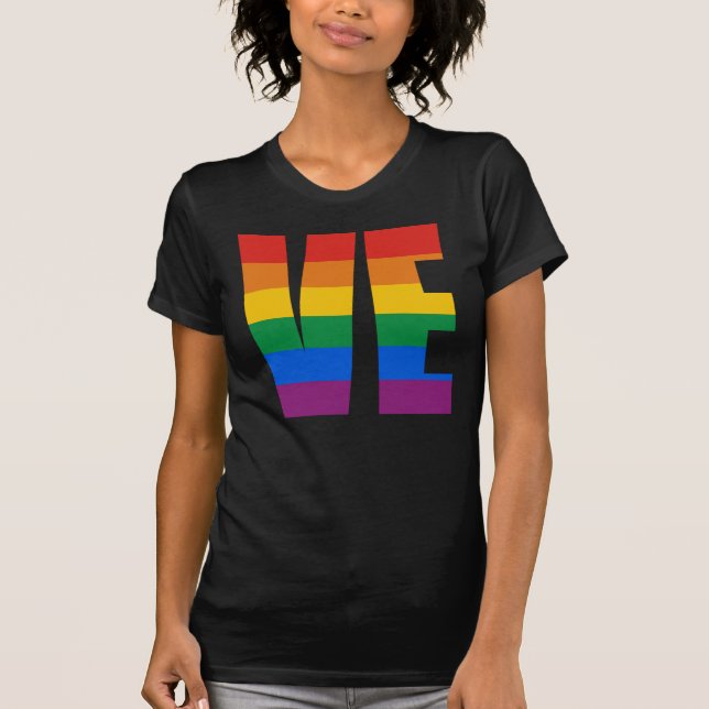 COUPLES LIEBE LETTERS T - SHIRT (Vorderseite)