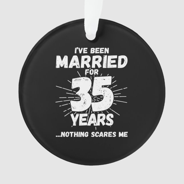 Couples mariés 35 ans drôle 35ème anniversaire (devant)