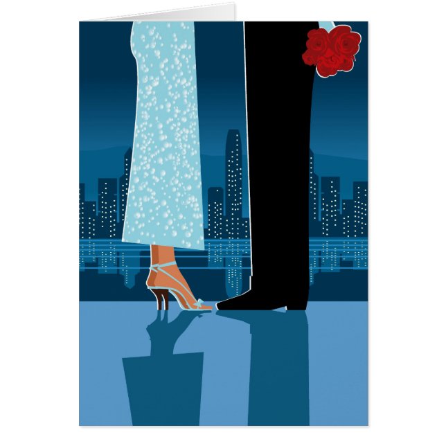 Couples romantiques dans la ville (Devant)