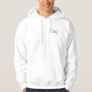 Couples Sweat - shirt à capuche avec Initiales
