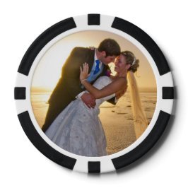 Couple's Wedding Design in Lila Pokerchips