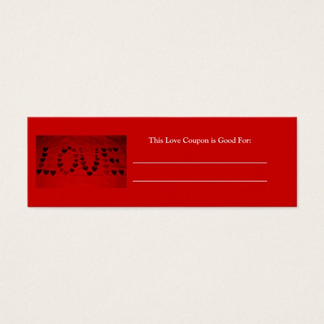 Coupon d'amour 3 (Devant)