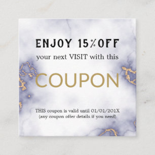 Coupon moderne simple Salon à rabais