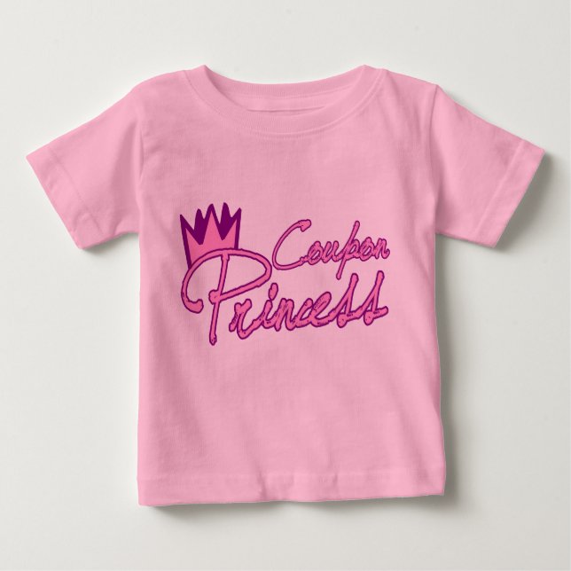 Coupon Princess Säugling Shirt (Vorderseite)