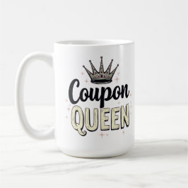 Coupon Queen - Royal Bargain Hunter Crown Kaffeetasse