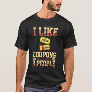 Couponcoupting Anfänger Codes Organisator Couponer T-Shirt
