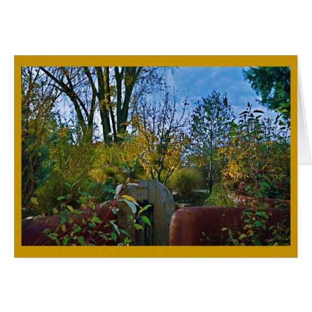 Cour de Taos Nouveau-Mexique (Devant horizontal)