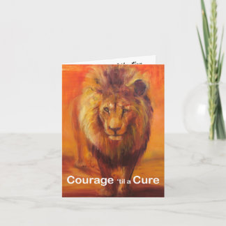 Courage 'bis zu einer Kur-Note-Karte Karte