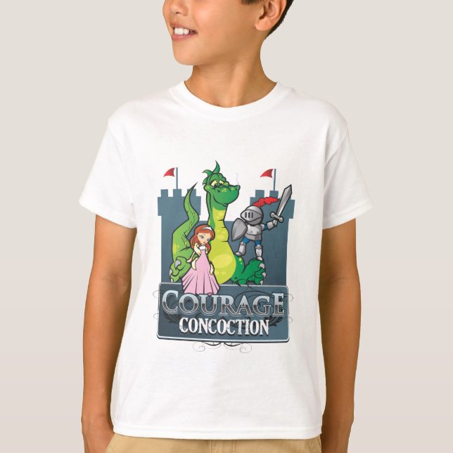 Courage Concoction nicht verschlüsselt T-Shirt (Vorderseite)