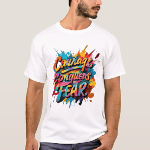 Courage Conquers Angst T-Shirt