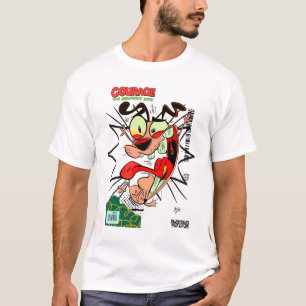 Courage der feige Hund – schreiende 90er-Jahre-Car T-Shirt