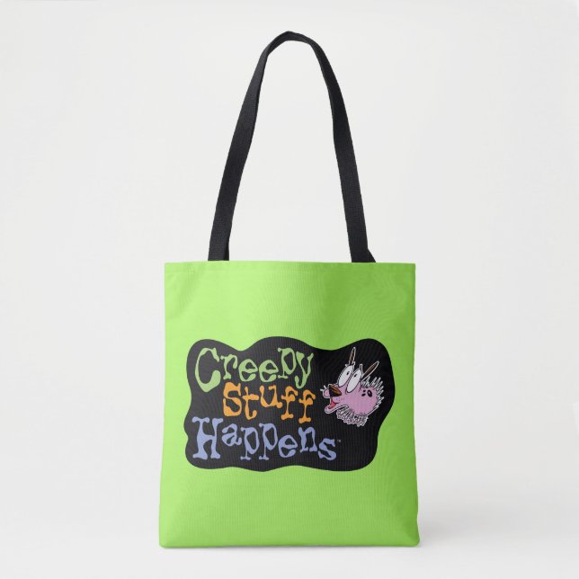 Courage des feigen Hundes | Creepy Stuff Events Tasche (Vorderseite)