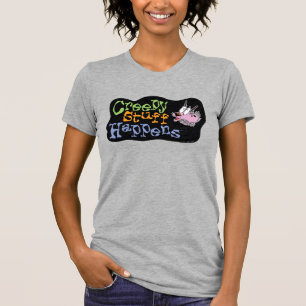 Courage des feigen Hundes Creepy Stuff Happens T-Shirt