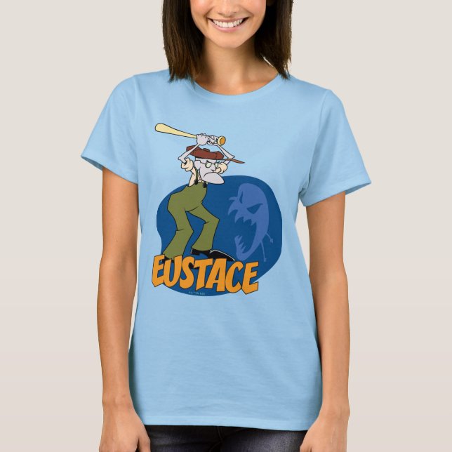 Courage des feigen Hundes | Eustace Graphic T-Shirt (Vorderseite)