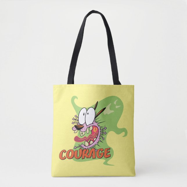 Courage des feigen Hundes | Ghost Graphic Tasche (Vorderseite)