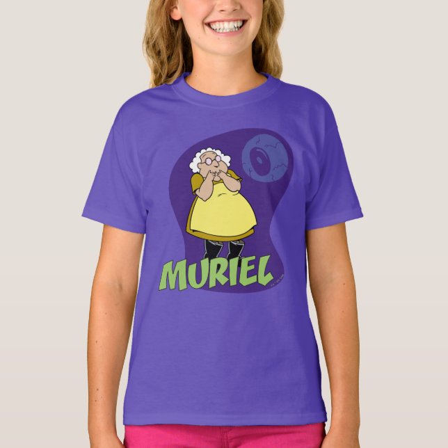 Courage des feigen Hundes | Muriel Graphic T-Shirt (Vorderseite)