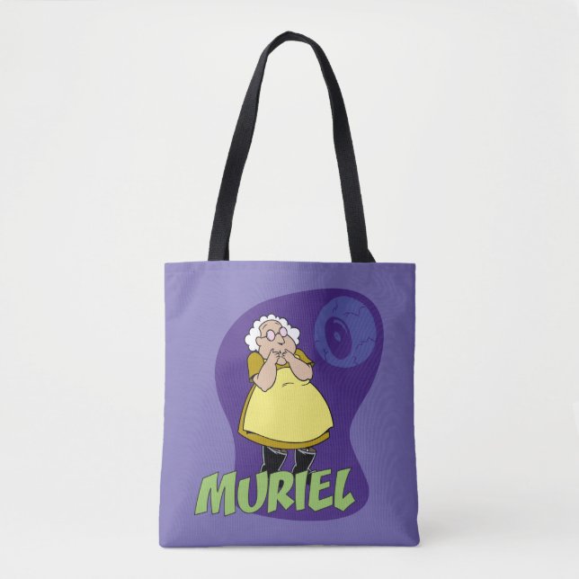 Courage des feigen Hundes | Muriel Graphic Tasche (Vorderseite)