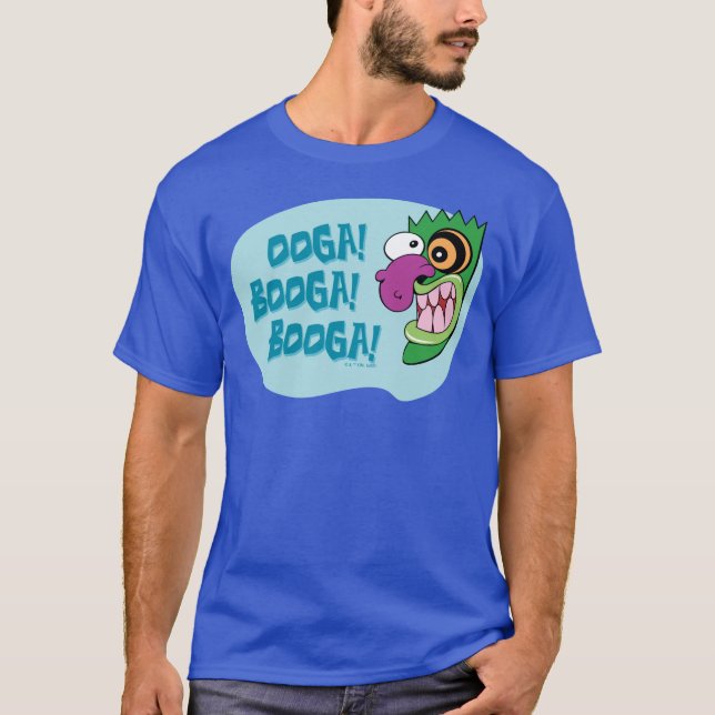 Courage des feigen Hundes | Ooga Booga Booga! T-Shirt (Vorderseite)