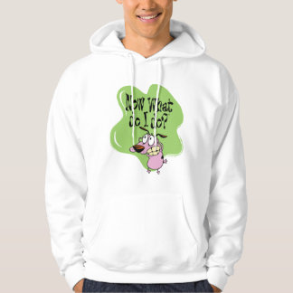 Courage des feigen Hundes | Was mache ich jetzt? Hoodie
