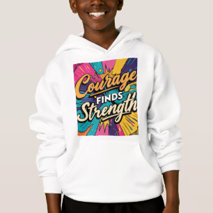 Courage Findings Strength T - Shirt Design (Zazzle