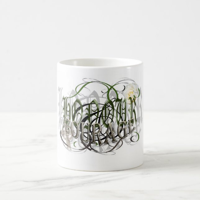 "Courage&Honour" Sarah Doherty 2008 Kaffeetasse (Mittel)