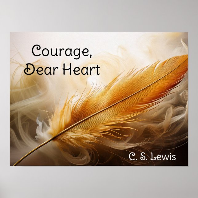 Courage, liebe Herzen Poster (Vorne)