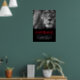 Courage Lion Motivierend Inspiration Poster (Living Room 1)