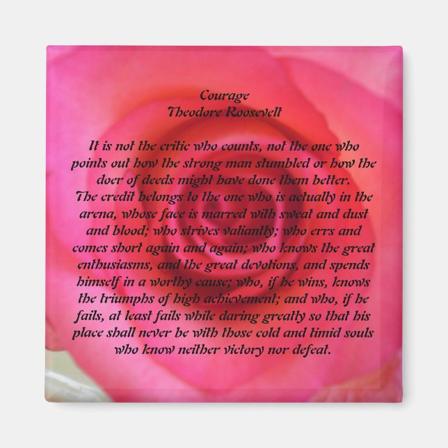 Courage Magnet (Vorne)