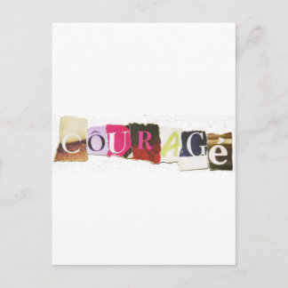 Courage Postkarte